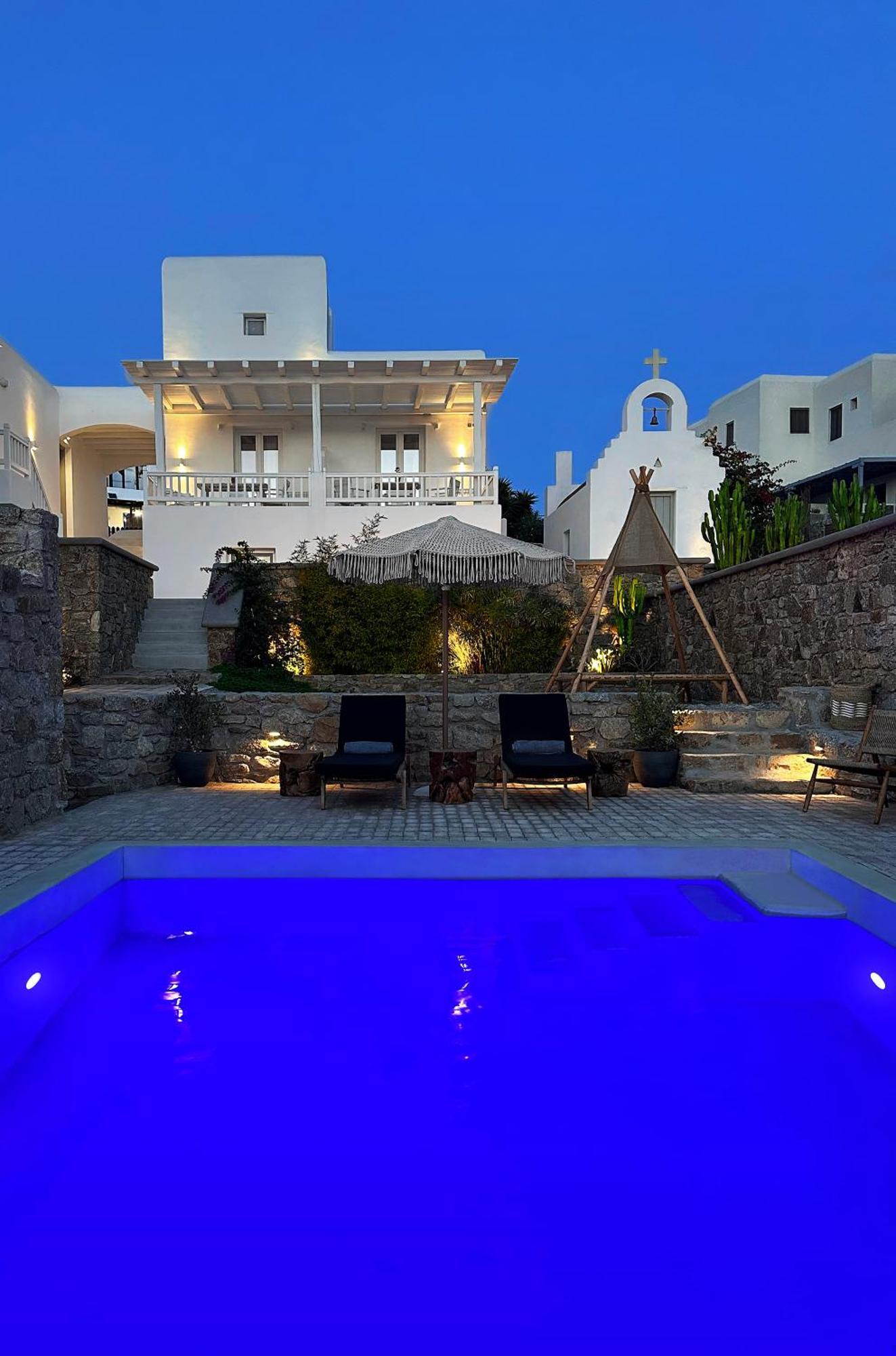 Sofos Suites Mykonos Mykonos Town Bagian luar foto
