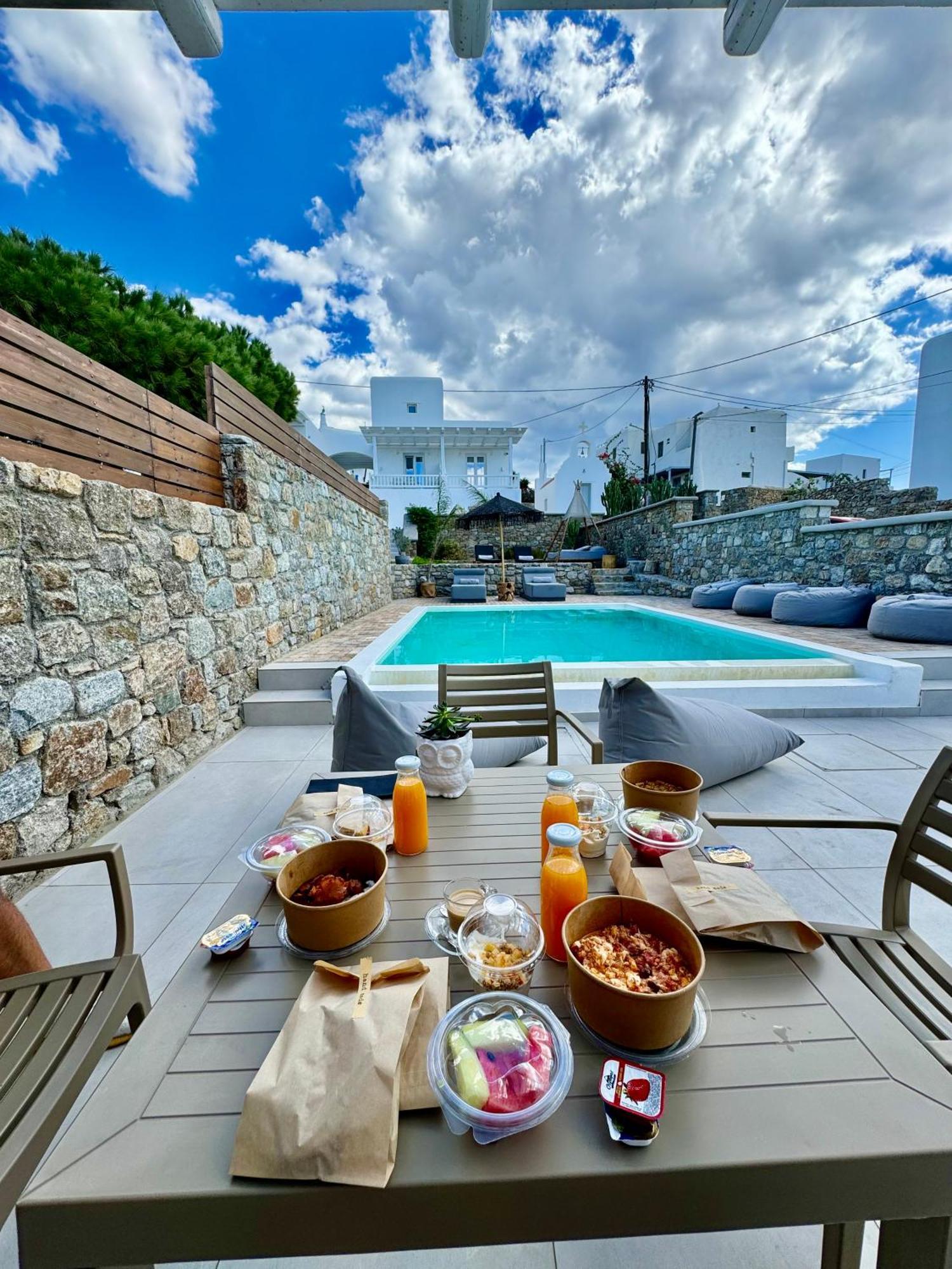 Sofos Suites Mykonos Mykonos Town Bagian luar foto